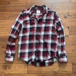 American Eagle Plaid Button Down